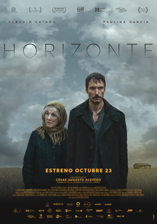 Afiche oficial de la cinta colombiana "Horizonte" de César Acevedo.